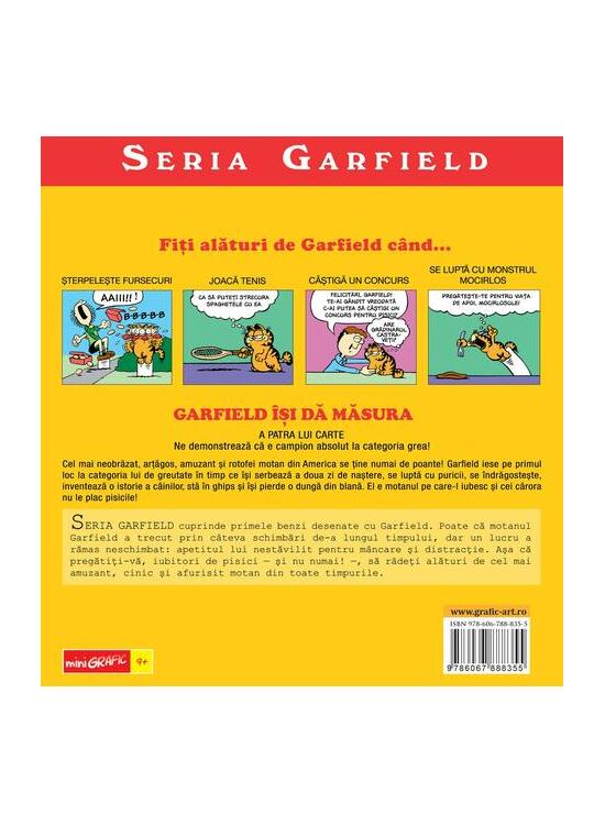 Copertă produs Garfield își dă măsura. Seria Garfield (Vol. 4) - gallery big 2