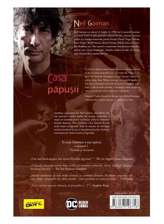 Copertă produs Casa păpușii. Sandman (Vol.2) - gallery big 2