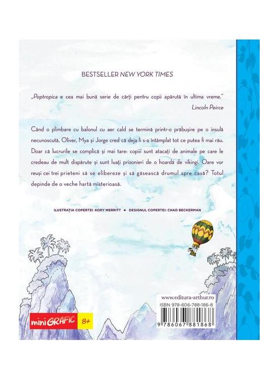 Copertă produs Misterul hărții. Poptropica (Vol. 1) - gallery big 2