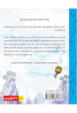 Copertă produs Misterul hărții. Poptropica (Vol. 1)
