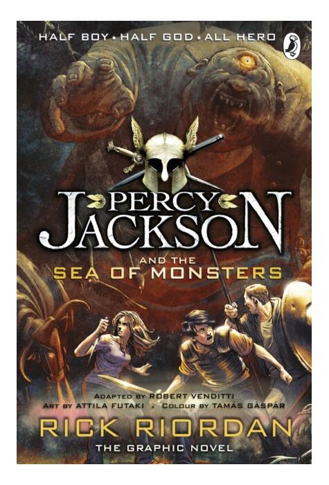 Copertă produs Percy Jackson 2: The Sea of Monsters: The Graphic Novel
