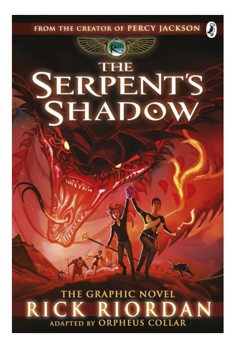Copertă produs The Kane Chronicles 3: The Serpent's Shadow: The Graphic Novel