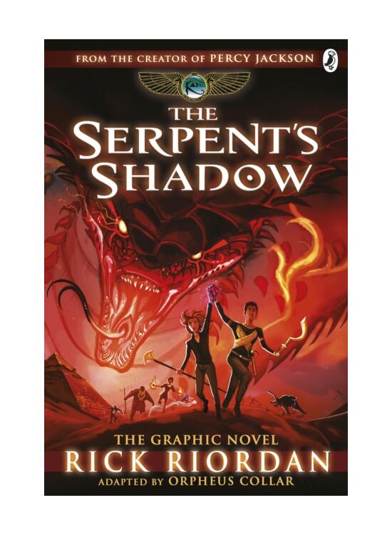 Copertă produs The Kane Chronicles 3: The Serpent's Shadow: The Graphic Novel - gallery big 1