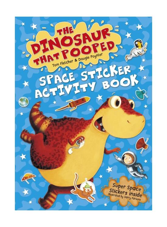 Copertă produs The Dinosaur that Pooped Space : Sticker Activity Book - gallery big 1