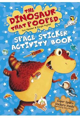 Copertă produs The Dinosaur that Pooped Space : Sticker Activity Book