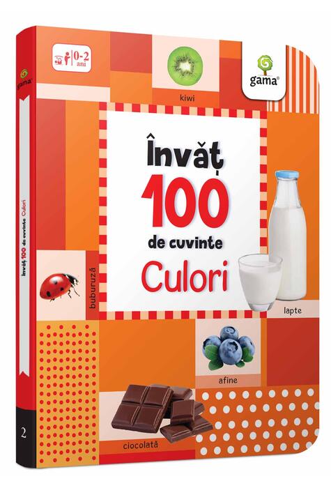 Copertă produs Culori. &Icirc;nvăț 100 de cuvinte (Vol. 2)