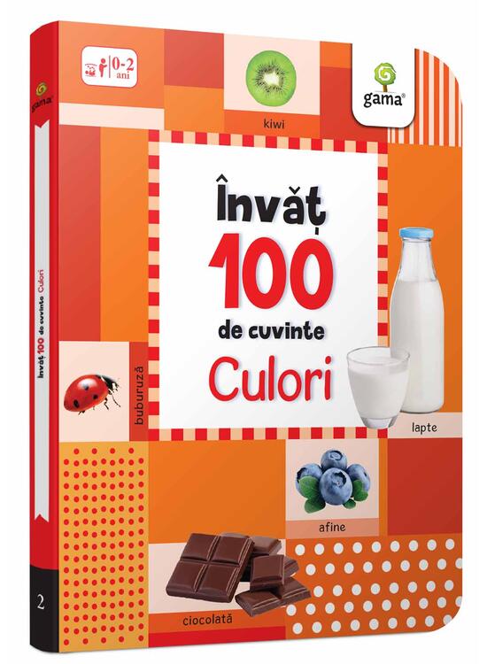 Copertă produs Culori. &Icirc;nvăț 100 de cuvinte (Vol. 2) - gallery big 1