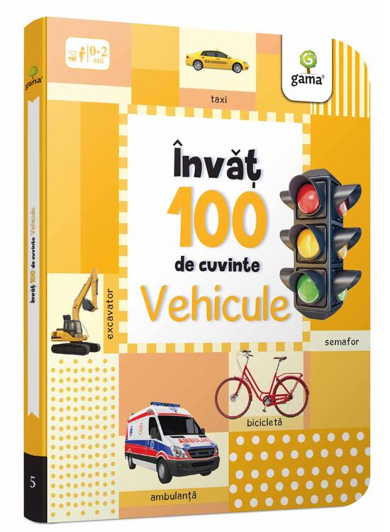 Copertă produs Vehicule. &Icirc;nvăț 100 de cuvinte (Vol. 5) - gallery big 1