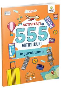 Copertă produs Activități cu 555 abțibilduri - &Icirc;n jurul lumii. Stick it!