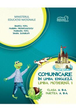 Copertă produs English with Nino. Comunicare &icirc;n limba engleză. Limba modernă 1. Manual pentru Clasa a II-a, Partea a II-a (+ CD)