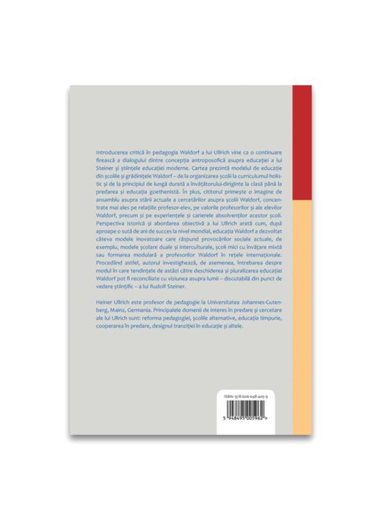 Copertă produs Pedagogia Waldorf: O introducere critică - gallery big 2