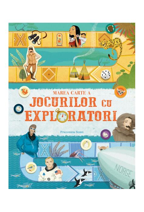Copertă produs Marea carte a jocurilor cu exploratori