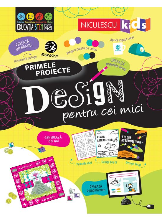 Copertă produs Primele proiecte. Design pentru cei mici - gallery big 1
