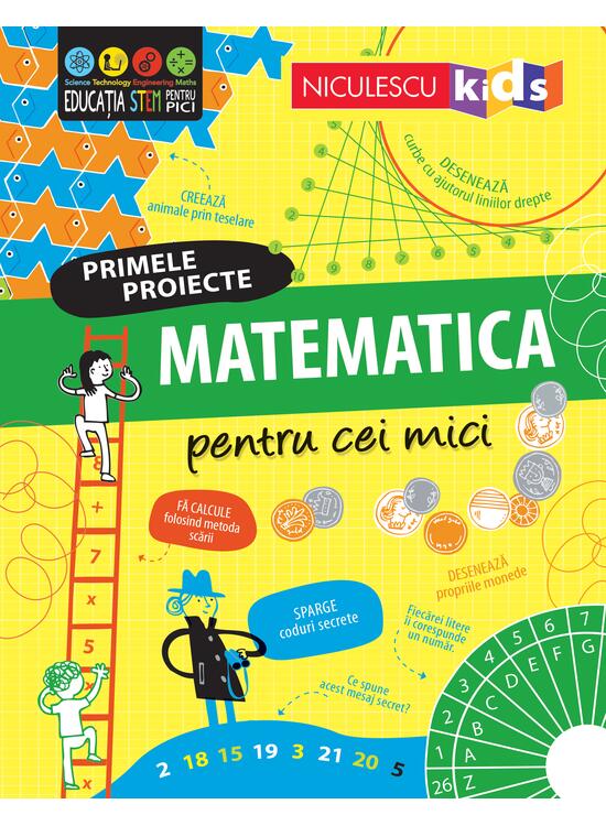 Copertă produs Primele proiecte. Matematică pentru cei mici - gallery big 1