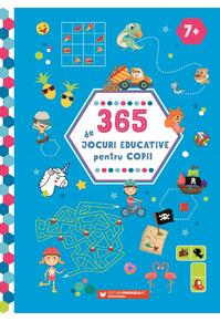 Copertă produs 365 de jocuri educative pentru copii (7 ani +)