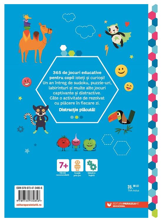 Copertă produs 365 de jocuri educative pentru copii (7 ani +) - gallery big 2