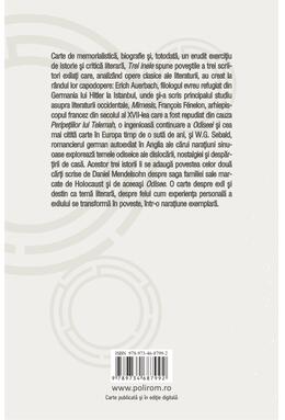 Copertă produs Trei inele. O poveste despre exil, narațiune și destin