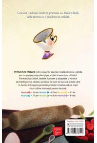 Copertă produs Disney Junior. Cescuța o iubește pe Belle. Poveste cu litere mari de tipar