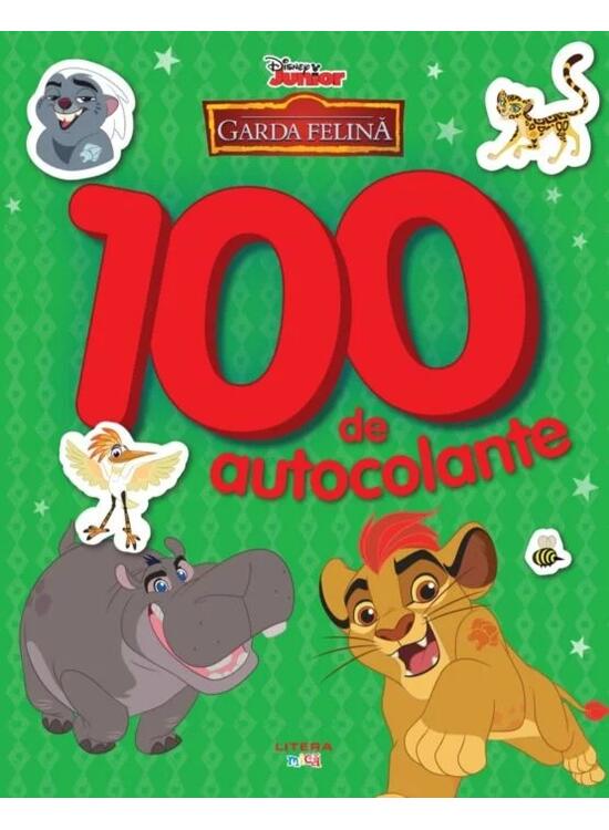 Copertă produs Disney Junior. Garda felină. 100 de autocolante - gallery big 1