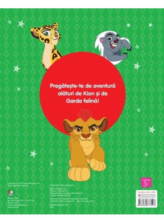 Copertă produs Disney Junior. Garda felină. 100 de autocolante - gallery big 2