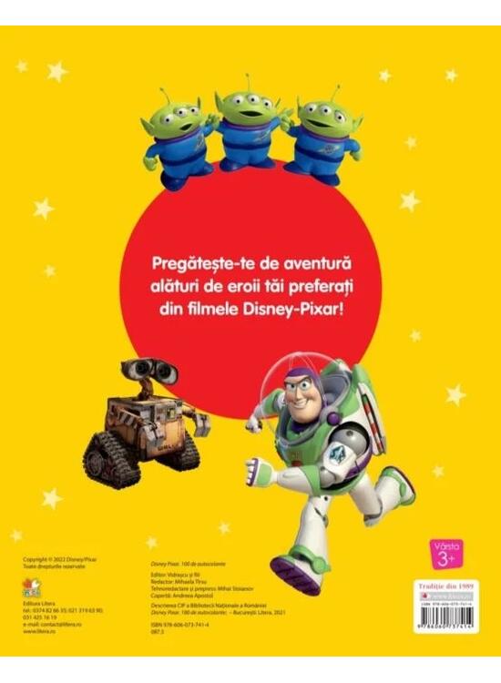 Copertă produs Disney Pixar. 100 de autocolante - gallery big 2