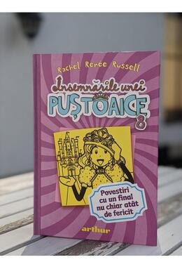 Copertă produs Povestiri cu un final nu chiar at&acirc;t de fericit. &Icirc;nsemnările unei puștoaice (Vol. 8)