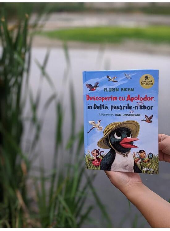Copertă produs Descoperim cu Apolodor, &icirc;n Deltă, păsările-n zbor (Vol. 1) - gallery big 3