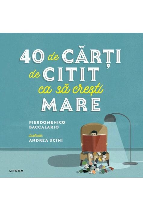 Copertă produs 40 de cărți de citit ca să crești mare