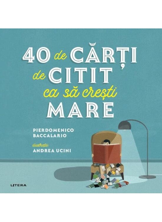 Copertă produs 40 de cărți de citit ca să crești mare - gallery big 1
