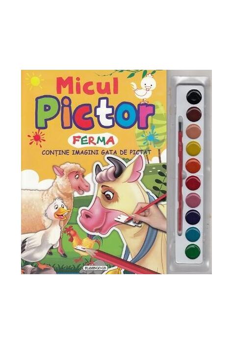 Copertă produs Micul pictor. Ferma
