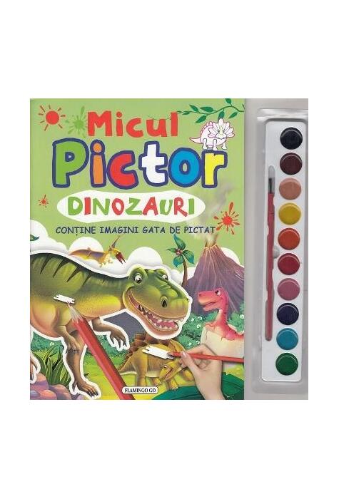 Copertă produs Micul pictor. Dinozauri