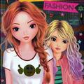 Copertă produs Top Girls Fashion. Carte de colorat cu abțibilduri - gallery small 