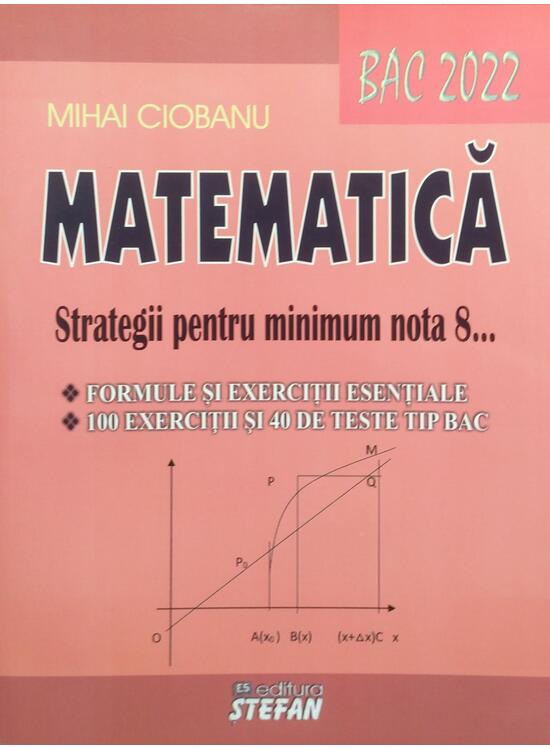Copertă produs Matematică. Strategii pentru minimum nota 8 - gallery big 1