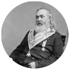 Fotografie autor Albert Pike