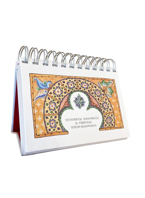 Copertă produs Calendar - Testamentul Duhovnicesc al Parintelui Simeon Kraiopoulos - gallery big 1