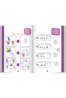 Copertă produs Activități cu 555 abțibilduri - Unicorni și dragoni. Stick it!