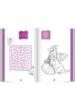 Copertă produs Activități cu 555 abțibilduri - Unicorni și dragoni. Stick it!
