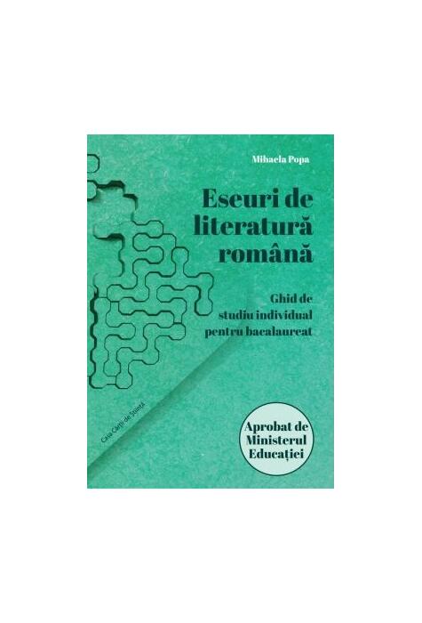 Copertă produs Eseuri de literatură rom&acirc;nă. Ghid de studiu individual pentru bacalaureat