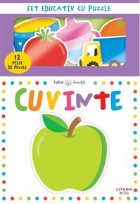 Copertă produs Bebe &icirc;nvaţă. Cuvinte. Set educativ cu puzzle