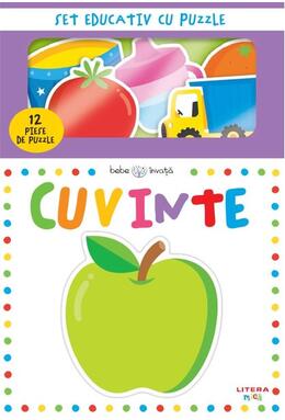 Copertă produs Bebe &icirc;nvaţă. Cuvinte. Set educativ cu puzzle