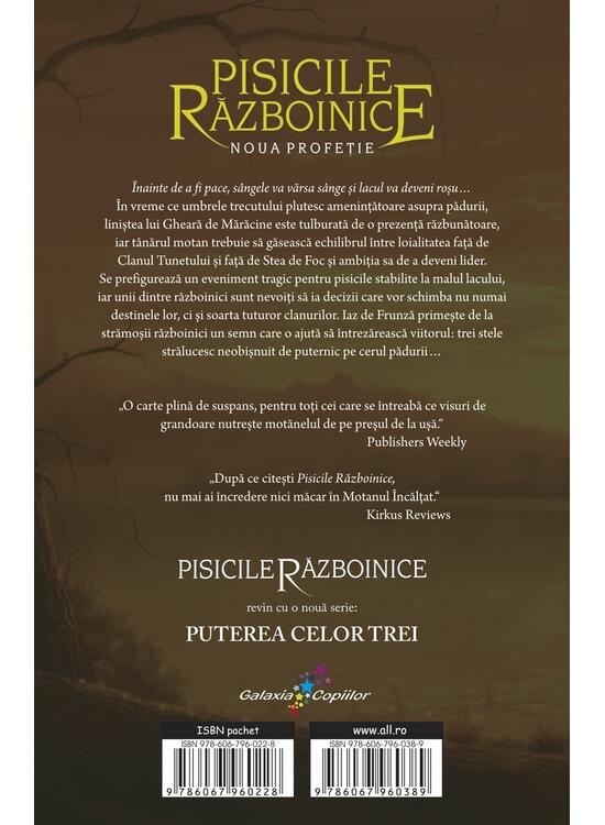 Copertă produs Pisicile războinice. Noua profeție. Apus de Soare (Vol.12) - gallery big 2