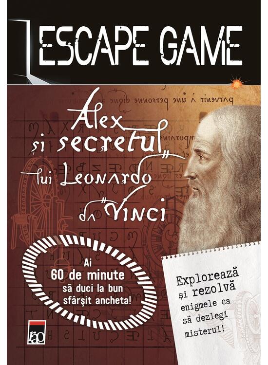 Copertă produs Escape game. Alex și secretul lui Leonardo da Vinci - gallery big 1