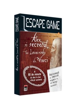 Copertă produs Escape game. Alex și secretul lui Leonardo da Vinci