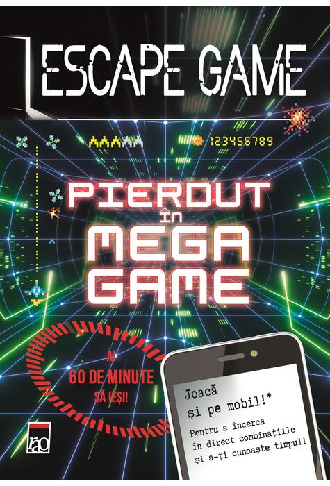Copertă produs Escape game. Pierdut &icirc;n Mega Game