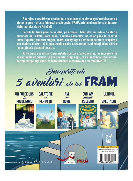 Copertă produs Aventurile lui Fram, ursul polar (Vol.1) - gallery big 2