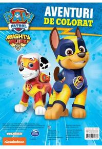 Copertă produs Patrula Cățelușilor. Aventuri de colorat