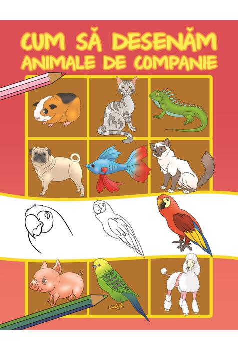 Copertă produs Cum să desenăm animale de companie