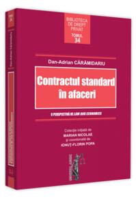 Copertă produs Contractul standard &icirc;n afaceri. O perspectiva de law and economics