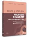 Copertă produs Legea și statutul profesiei de avocat. Februarie 2022 - thumb 1