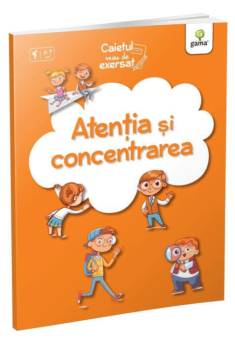 Copertă produs Atenția și concentrarea